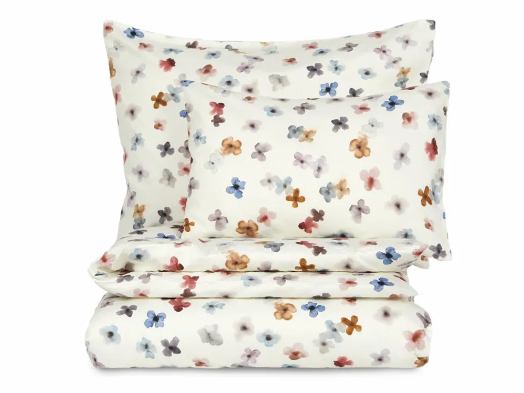 Grüne Erde Kissenbezüge|Kissenbezüge^Kissenüberzug ELODIE, aquarell, 40 x 60 cm, 100 % Baumwolle, Satin, GOTS