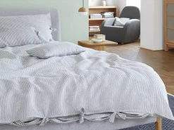 Grüne Erde Kissenbezüge|Kissenbezüge^Kissenüberzug HENRY, , 40 x 60 cm, 60 % Baumwolle/40 % Leinen, GOTS