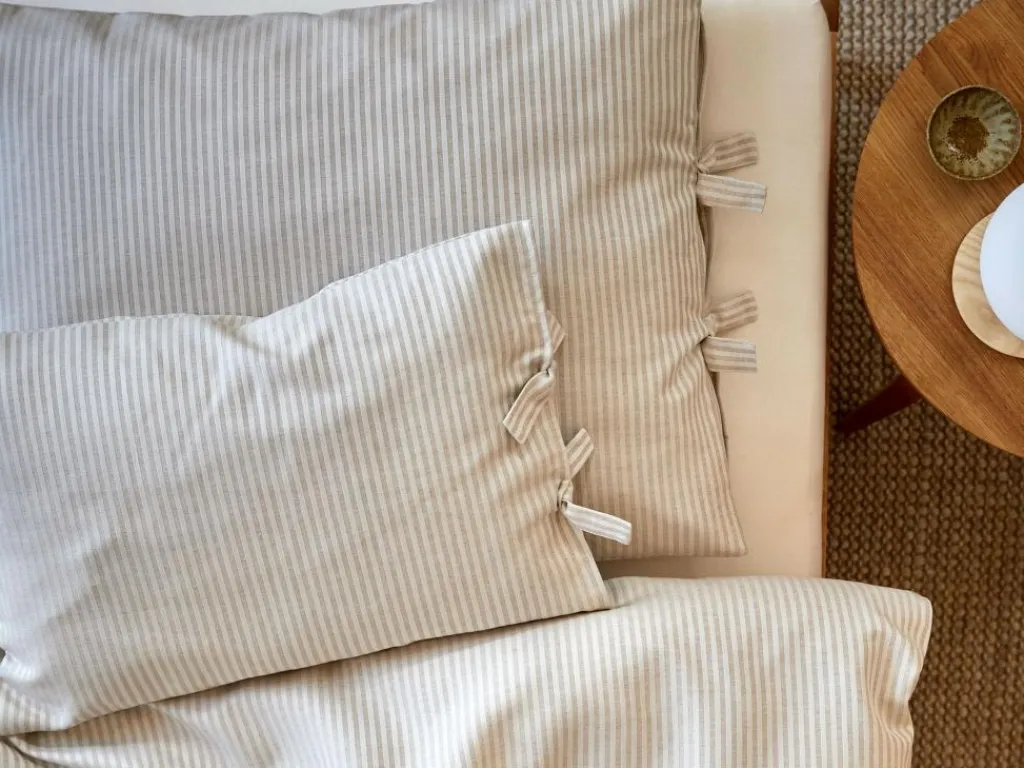 Grüne Erde Kissenbezüge|Kissenbezüge^Kissenüberzug HENRY, , 40 x 60 cm, 60 % Baumwolle/40 % Leinen, GOTS