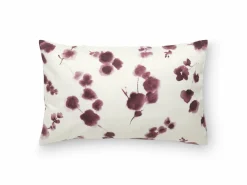 Grüne Erde Kissenbezüge|Kissenbezüge^Kissenüberzug TATIANA, pflaume, 40 x 60 cm, 100 % Baumwolle, Satin, GOTS