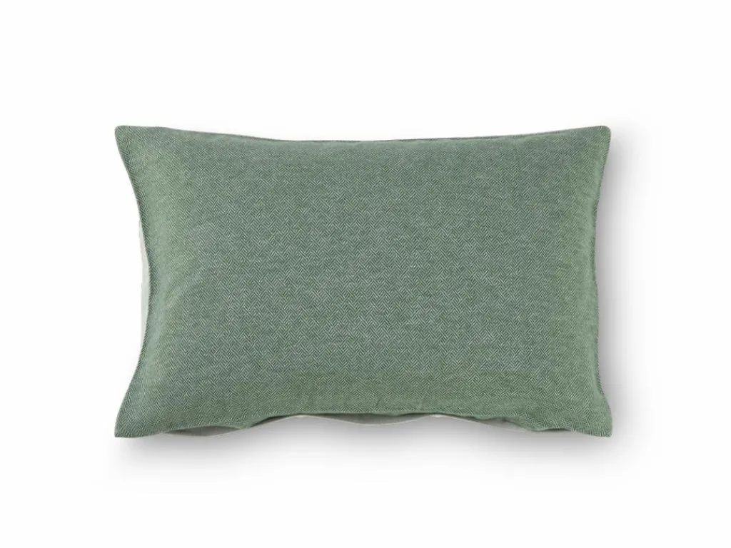 Grüne Erde Kissenbezüge|Kissenbezüge^Kissenüberzug VIGO, , 40 x 60 cm, 100 % Baumwolle, Edelflanell, GOTS