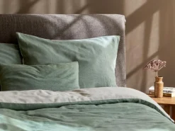 Grüne Erde Kissenbezüge|Kissenbezüge^Kissenüberzug VIGO, , 40 x 60 cm, 100 % Baumwolle, Edelflanell, GOTS