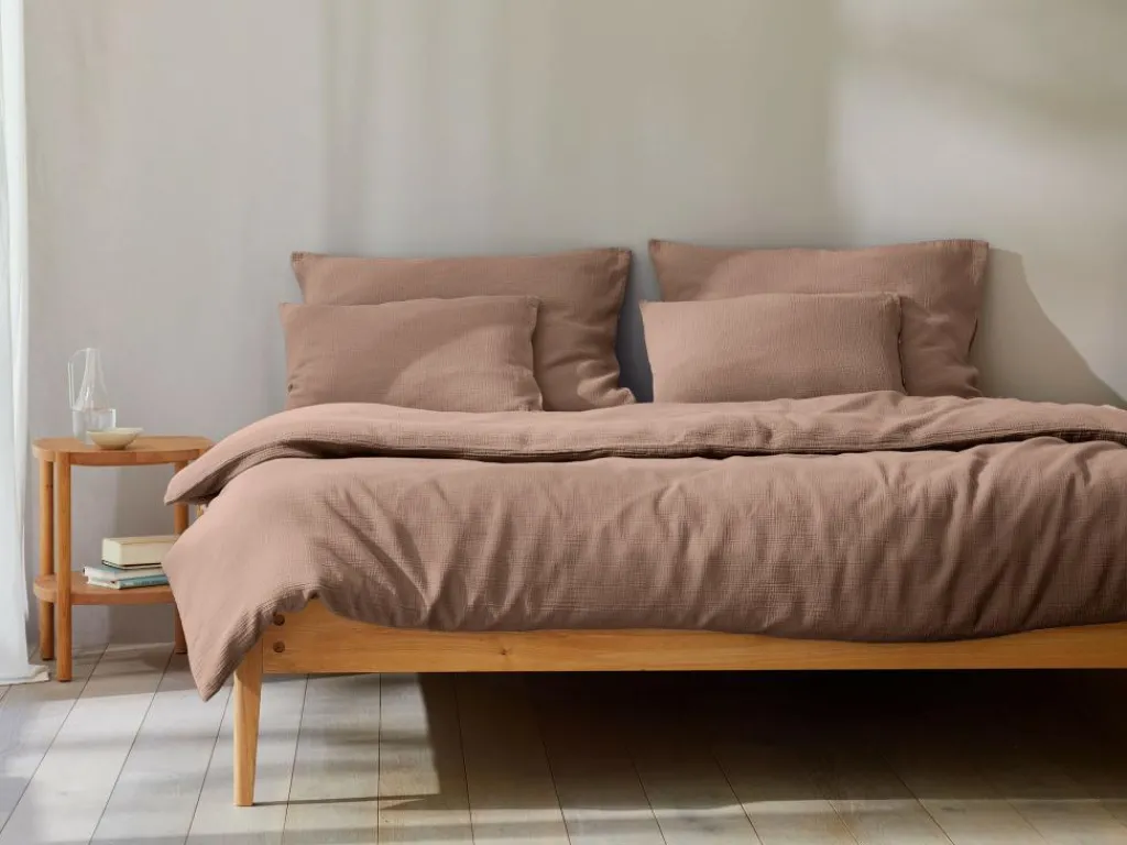 Grüne Erde Kissenbezüge|Kissenbezüge^Kissenüberzug VIVIEN, , 40 x 60 cm, 100 % Baumwolle, Musselin, GOTS