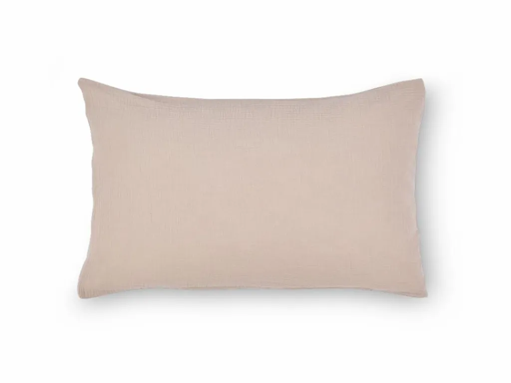 Grüne Erde Kissenbezüge|Kissenbezüge^Kissenüberzug VIVIEN, , 40 x 60 cm, 100 % Baumwolle, Musselin, GOTS