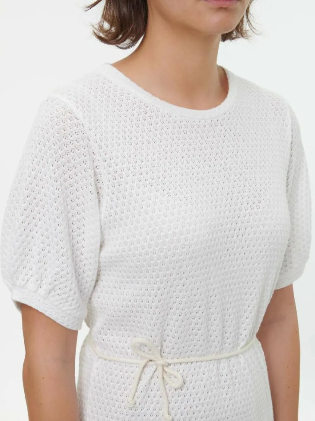 Grüne Erde Kleider & Overalls^Kleid aus Bio Baumwolle, 12 offwhite, S, GOTS