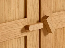 Grüne Erde Kleiderschränke^Kleiderschrank Tenso, 4-türig, Holz,