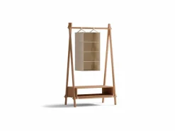 Grüne Erde Kleiderschränke|Garderobe^Kleiderständer Jukai Pur, mit Box und Hängefächer,