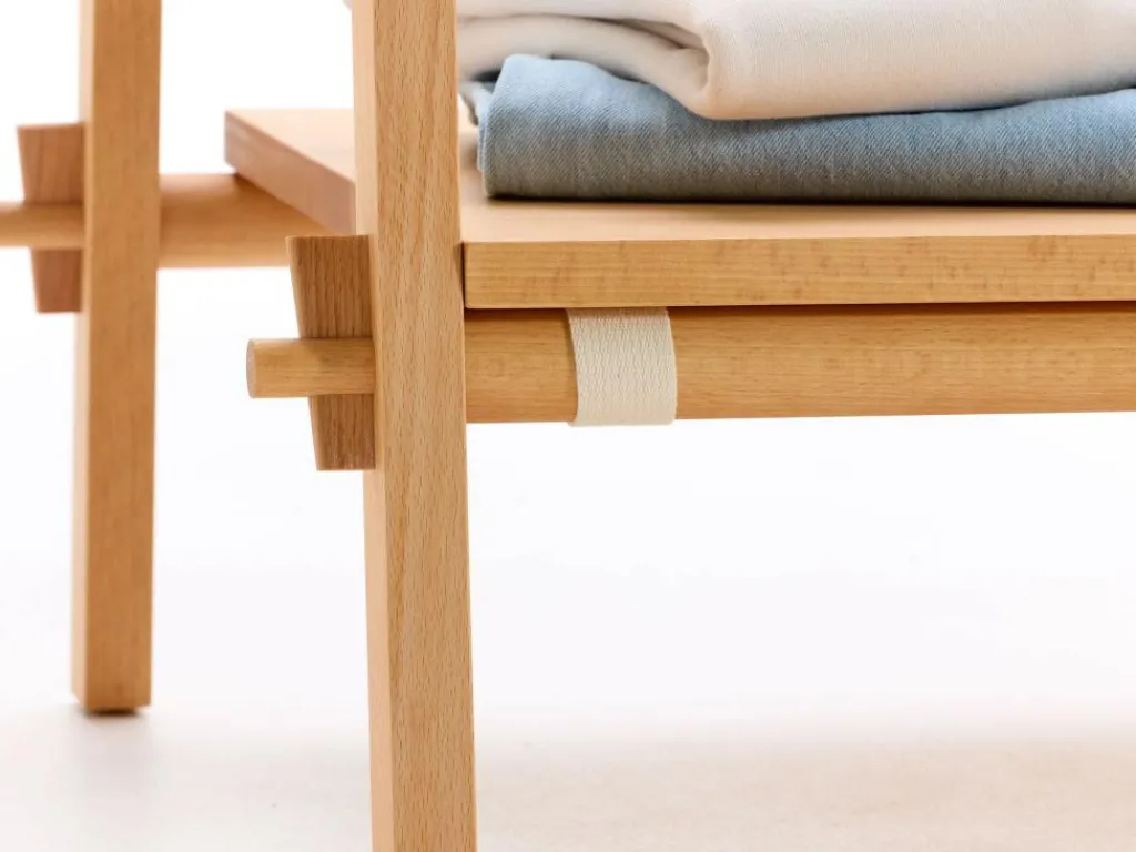 Grüne Erde Kleiderschränke|Garderobe^Kleiderständer Jukai Pur, mit Ablageboard,