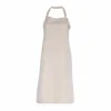 Grüne Erde Küchentextilien|Küchentextilien^Kochschürze, sand, 80 x 87 cm, 70 % Baumwolle/30 % Hanf, GOTS