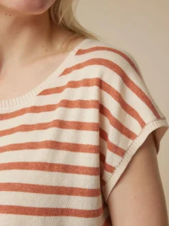 Grüne Erde Essentials|Pullover^Kurzarmpullover aus Bio-Baumwolle, , XL, GOTS