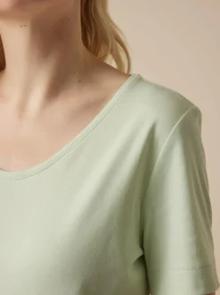 Grüne Erde Essentials|Shirts^Kurzarmshirt aus Bio Baumwolle, , 36, GOTS