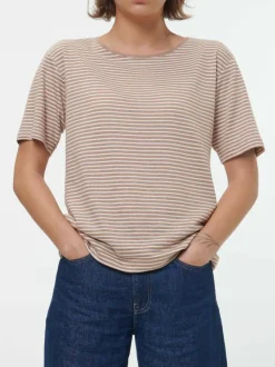 Grüne Erde Shirts^Kurzarmshirt aus Bio Leinen/Baumwolle, , 38, GOTS