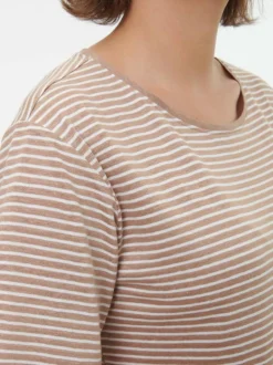 Grüne Erde Shirts^Kurzarmshirt aus Bio Leinen/Baumwolle, , 38, GOTS