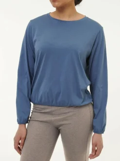 Grüne Erde Shirts|Yoga & Loungewear^Langarmshirt aus Bio Baumwolle, , S, GOTS