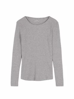 Grüne Erde Shirts^Langarmshirt aus Bio Baumwolle/Wolle, , 38, GOTS