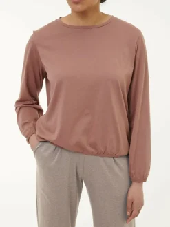 Grüne Erde Shirts|Yoga & Loungewear^Langarmshirt aus Bio Baumwolle, , S, GOTS