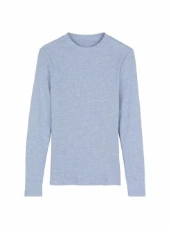 Grüne Erde Shirts^Langarmshirt aus Bio Baumwolle/Wolle, , 38, GOTS