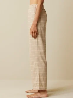 Grüne Erde Nachtwäsche^Lange Schlafhose aus Bio-Baumwolle, , XS, GOTS