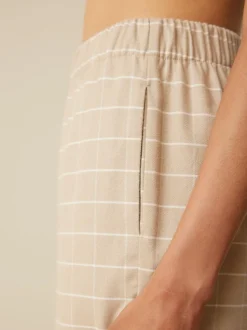 Grüne Erde Nachtwäsche^Lange Schlafhose aus Bio-Baumwolle, , XS, GOTS