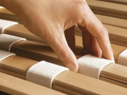 Grüne Erde Naturmatratzen|Kinderschlaf^Lattenrost elastisch 90 x 200 x H 7,5 cm