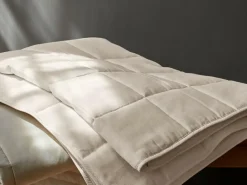 Grüne Erde Auflagen, Unterbetten & Topper^Lattenrostauflage, 90 x 200 cm, 60 % Baumwolle, 40 % Nesselfaser, 250 g/m2, GOTS, VEGAN