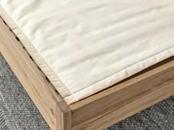 Grüne Erde Naturmatratzen|Geschenkboxen^Lattenrostauflage, 90 x 200/210 cm, 100 % Schurwolle (Schaf), GOTS