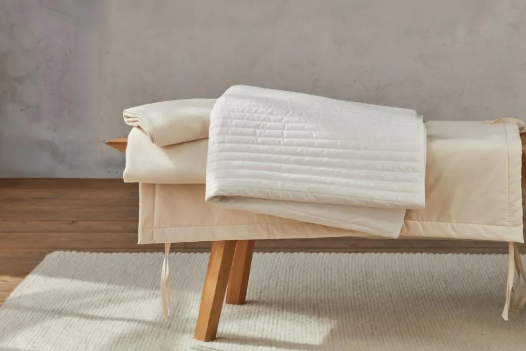 Grüne Erde Naturmatratzen|Geschenkboxen^Lattenrostauflage, 90 x 200/210 cm, 100 % Schurwolle (Schaf), GOTS