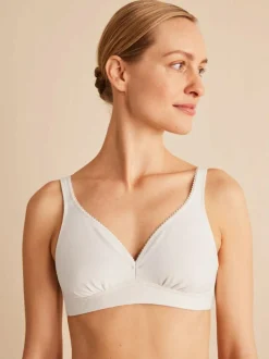 Grüne Erde Unterwäsche^Leichter BH, 100 % Bio Baumwolle, 13 natur, 75B