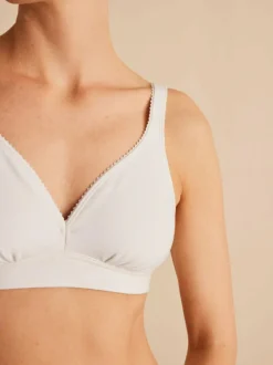 Grüne Erde Unterwäsche^Leichter BH, 100 % Bio Baumwolle, 13 natur, 75B