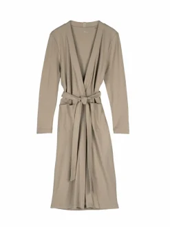 Grüne Erde Essentials|Jacken & Mäntel^Mantel aus Bio-Baumwolle und Leinen, 46 light khaki, S, GOTS