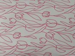 Grüne Erde Meterware^Meterware Satin CALLA, granatapfel, 100 % Baumwolle, Breite 160 cm, 130 g/m2, GOTS