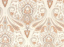 Grüne Erde Meterware^Meterware Satin PRISKA, pfirsich, 100 % Baumwolle, Breite 160 cm, 130 g/m2, GOTS