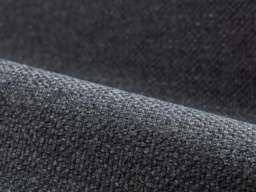 Grüne Erde Meterware^Meterware Wollstoff Kaland Schiefer (67), 100% Schurwolle (Schaf) kbT, Breite 150 cm, 533 g/m2, IVN NATURTEXTIL BEST