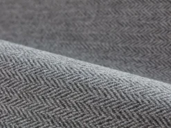 Grüne Erde Meterware^Meterware Wollstoff Sletta Kiesel (77), 100% Schurwolle (Schaf) kbT, Breite 150 cm, 387 g/m2, IVN NATURTEXTIL BEST