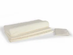 Grüne Erde Spezial- & Nackenstützkissen^Nackenstützkissen, 3-teilig, höhenverstellbar, 100 % Naturlatex, 32 x 68 cm, GOTS, NATURTEXTIL BEST, VEGAN