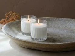 Grüne Erde Kerzen Und Duftkerzen|Geschenke-Guide^Natürliche Duftkerze TAGTRÄUMER im Trinkglas mit Rillenschliff, ø 8,5 cm, H 9 cm