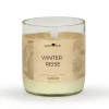 Grüne Erde Kerzen Und Duftkerzen|Winter-Duftwelt^Natürliche Rapswachskerze WINTERREISE im rezyklierten Glas, Baumwolldocht, 325 ml, H 9,5 cm, ø 8,5 cm