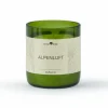 Grüne Erde Winter-Duftwelt|Kerzen Und Duftkerzen^Natürliche Rapswachskerze ALPENLUFT im rezyklierten Glas, Baumwolldocht, 325 ml, H 9,5 cm, ø 8,5 cm