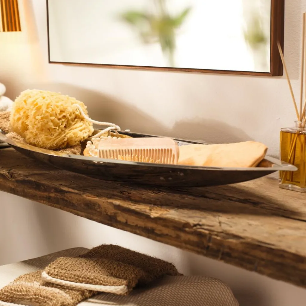 Grüne Erde Geschenke-Guide|Körperpflege^Natur Dusch & Badeschwamm aus dem Mittelmeer, ø ca. 15 cm