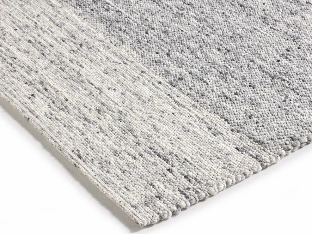 Grüne Erde Teppiche|Teppiche^OUTLET - Wollteppich Akri, Grau, 200 x 300 cm