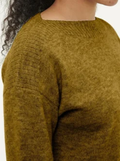 Grüne Erde Pullover^Pullover aus Alpakawolle, , S