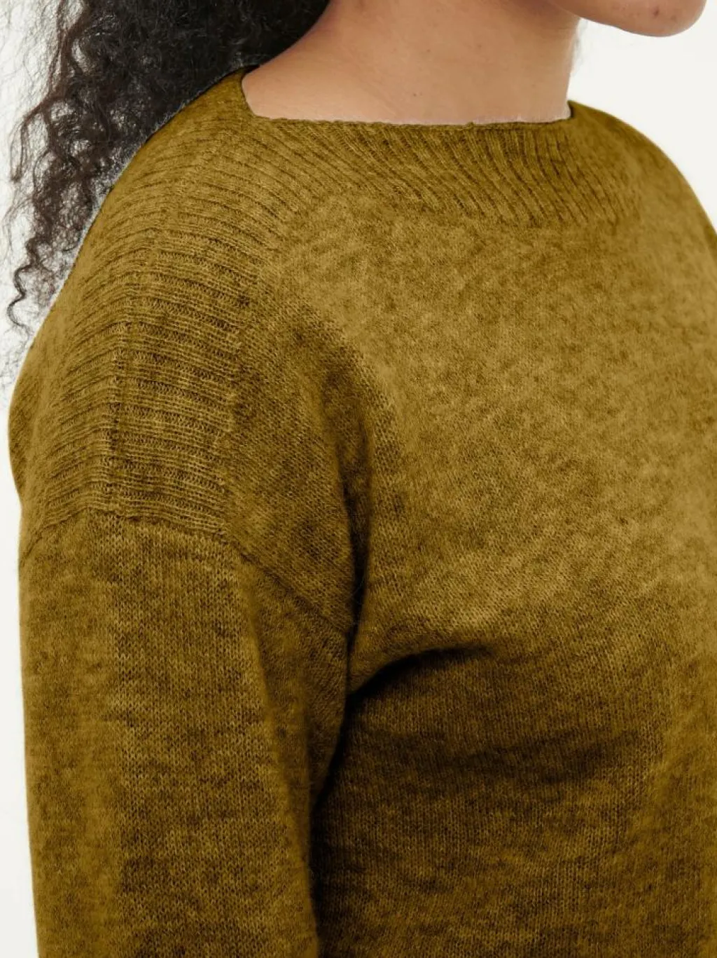 Grüne Erde Pullover^Pullover aus Alpakawolle, , S