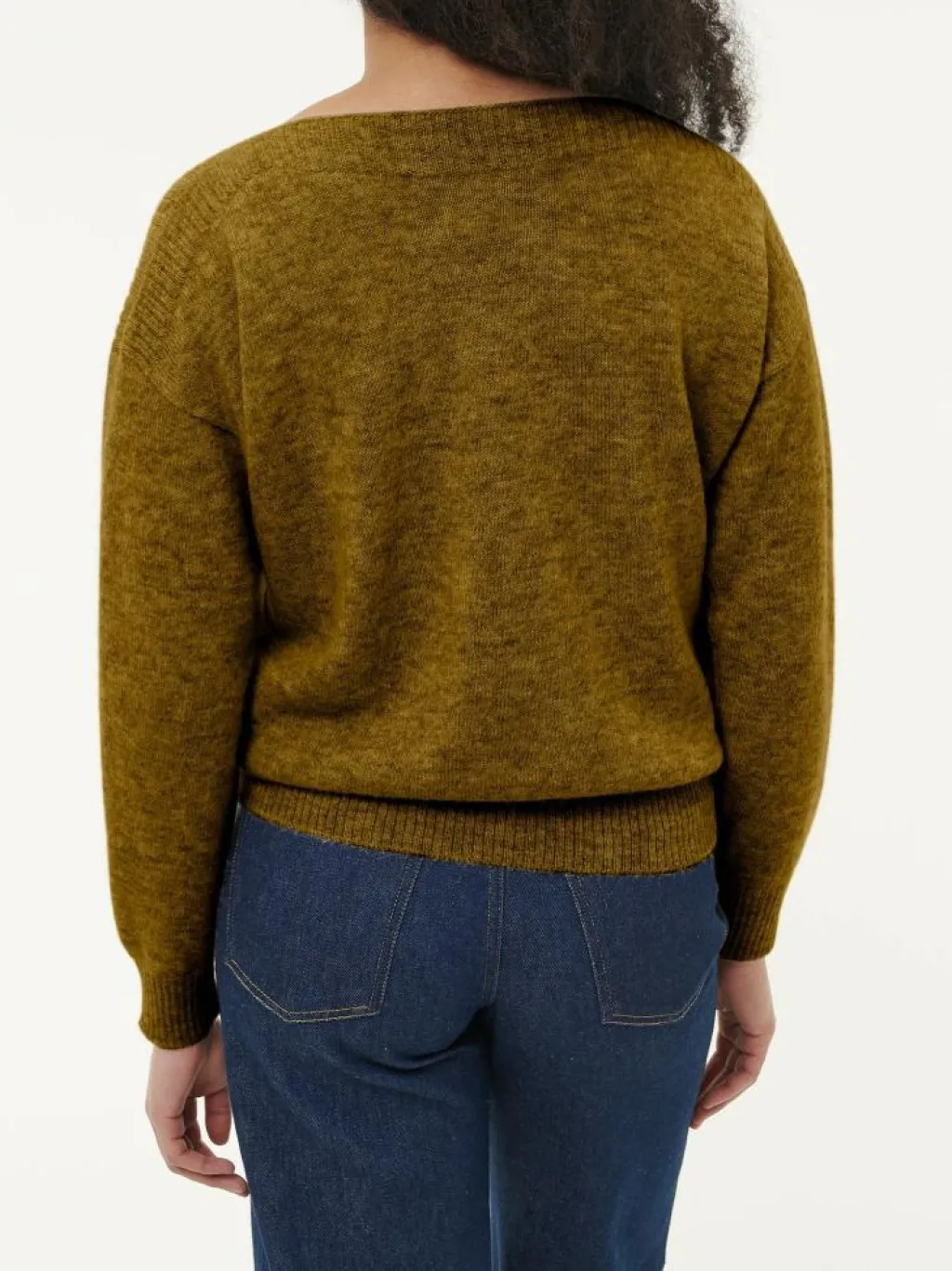 Grüne Erde Pullover^Pullover aus Alpakawolle, , S