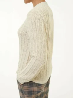 Grüne Erde Pullover^Pullover aus Alpakawolle, , S