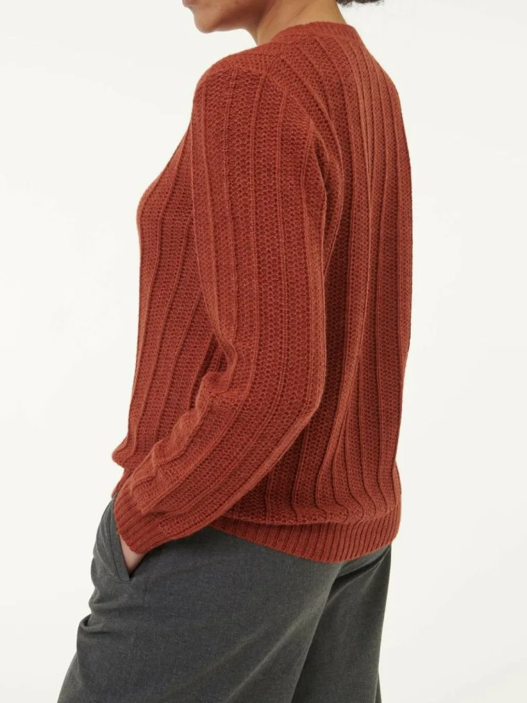 Grüne Erde Pullover^Pullover aus Alpakawolle, , S