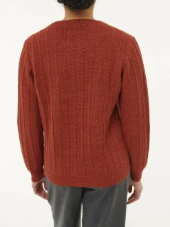 Grüne Erde Pullover^Pullover aus Alpakawolle, , S