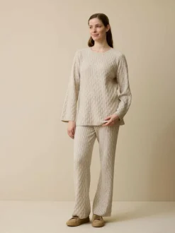 Grüne Erde Pullover^Pullover aus Bio-Baumwolle und Wolle, , S, GOTS