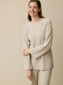 Grüne Erde Pullover^Pullover aus Bio-Baumwolle und Wolle, , S, GOTS