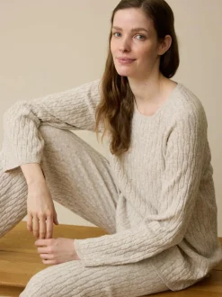 Grüne Erde Pullover^Pullover aus Bio-Baumwolle und Wolle, , S, GOTS