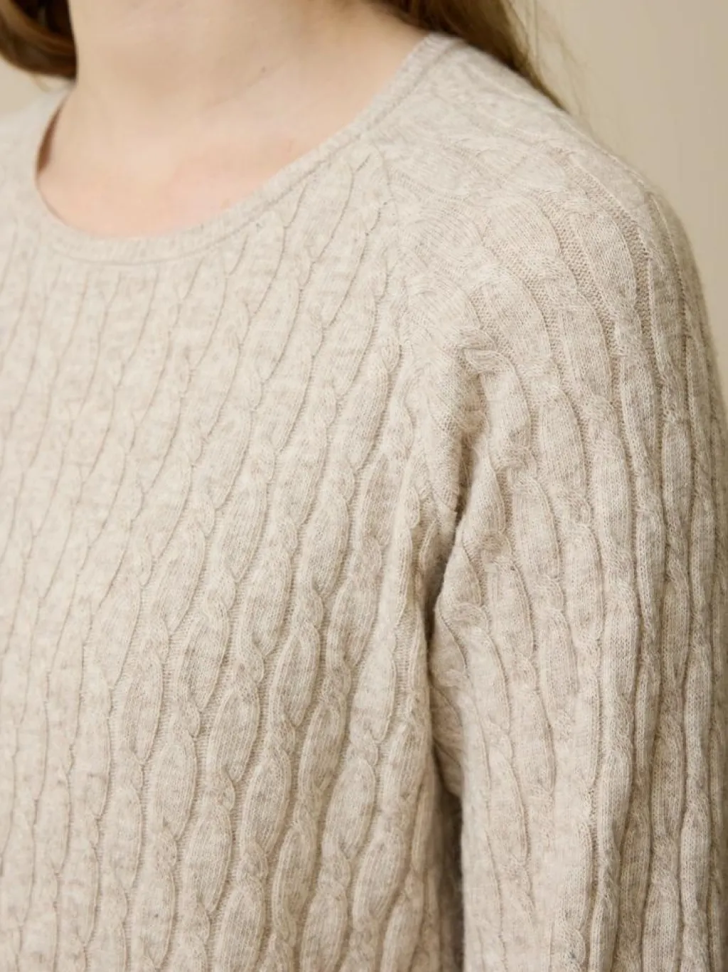 Grüne Erde Pullover^Pullover aus Bio-Baumwolle und Wolle, , S, GOTS